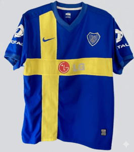 ボカ・ジュニアーズ09-10シーズン105周年記念ユニフォーム