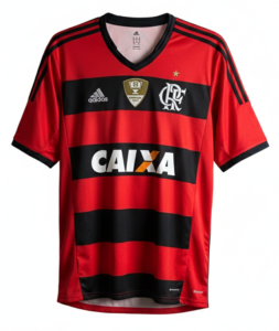 フラメンゴ2014コパ・ブラジル優勝バッジ付きホーム