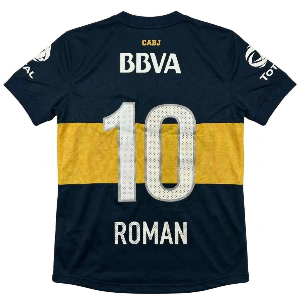 ボカ・ジュニアーズ12-13ホーム背番号10ROMAN