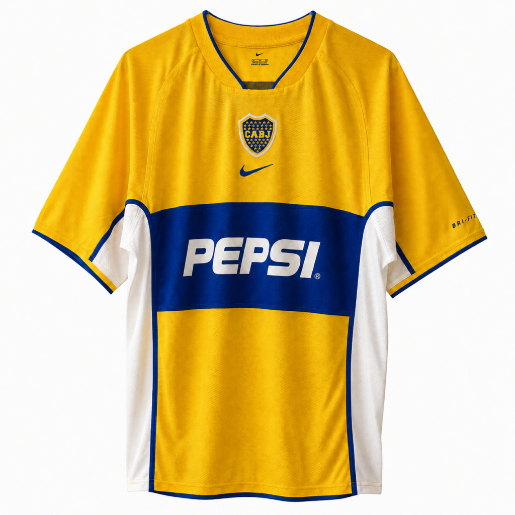 ボカ・ジュニアーズ 2002-03 アウェイ #10 TEVEZ Nike XL – サッカー
